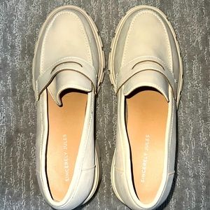 Sincerely Jules Loafers! Worn once! So fun for fall and winter!